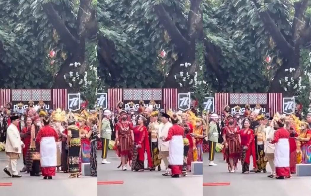 Jadi Menteri Pertama yang Joget Ojo Dibandingke, Ini Momen Prabowo Minta Izin ke Jokowi