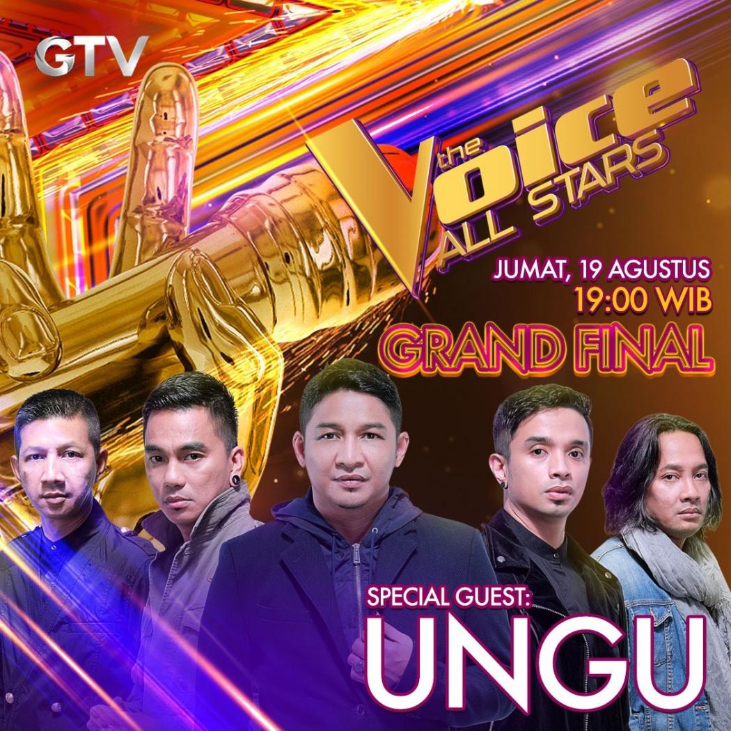 Besok! Penentuan Lahirnya The Star of All Stars Diramaikan Raisa, UNGU & Kaleb J di Panggung The Voice All Stars GTV