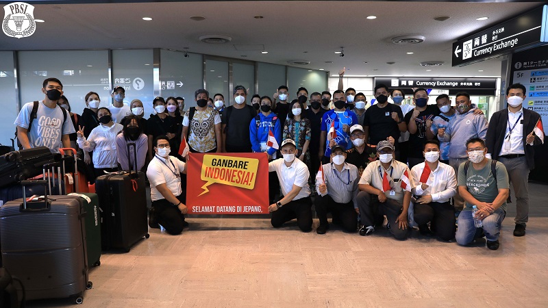 Tim Bulu Tangkis Indonesia Tiba di Jepang, Ginting Cs Langsung Lakukan Ini