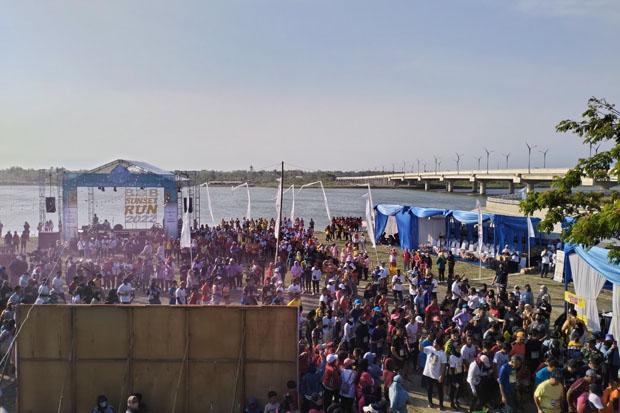Bidik Pasar Sport Tourism, BOB Gelar Sunset Run 2022 di Laguna View Depok