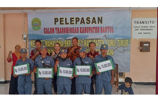 Transmigran Bantul Dilatih Bertani dan Berkebun Sebelum Diberangkatkan ke Mahalona