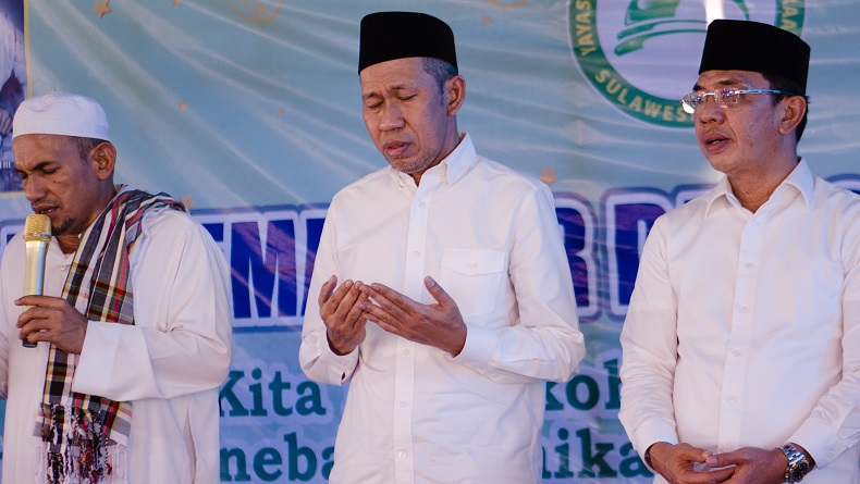 HUT ke-77 RI, Yusuf Lakaseng Hadiri Zikir Akbar di Kabupaten Parigi Moutong