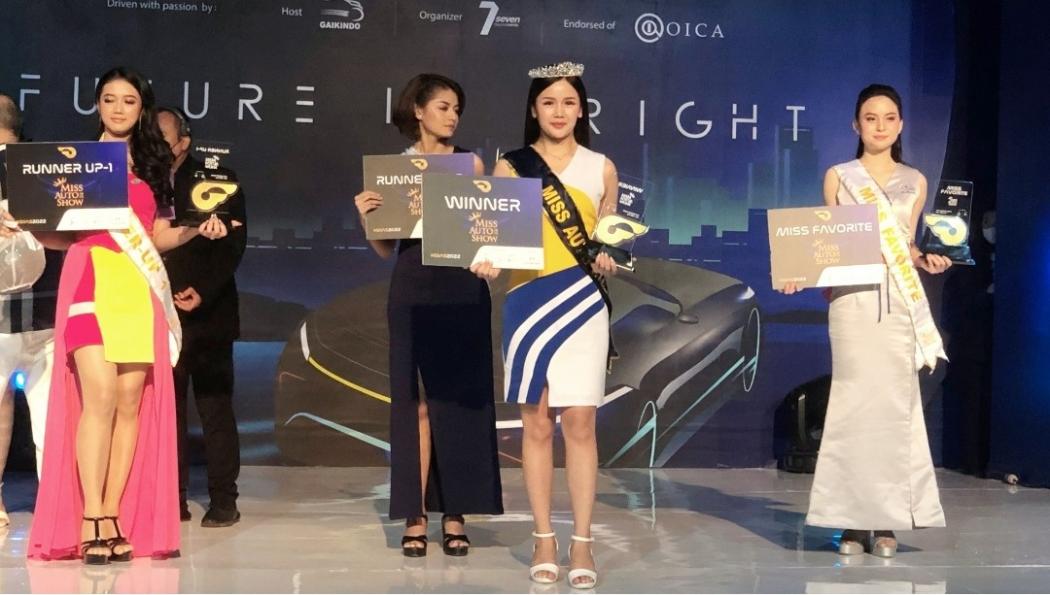 SPG Tercantik di GIIAS, Elisabeth Chintya Rebut Gelar Miss Auto Show 2022