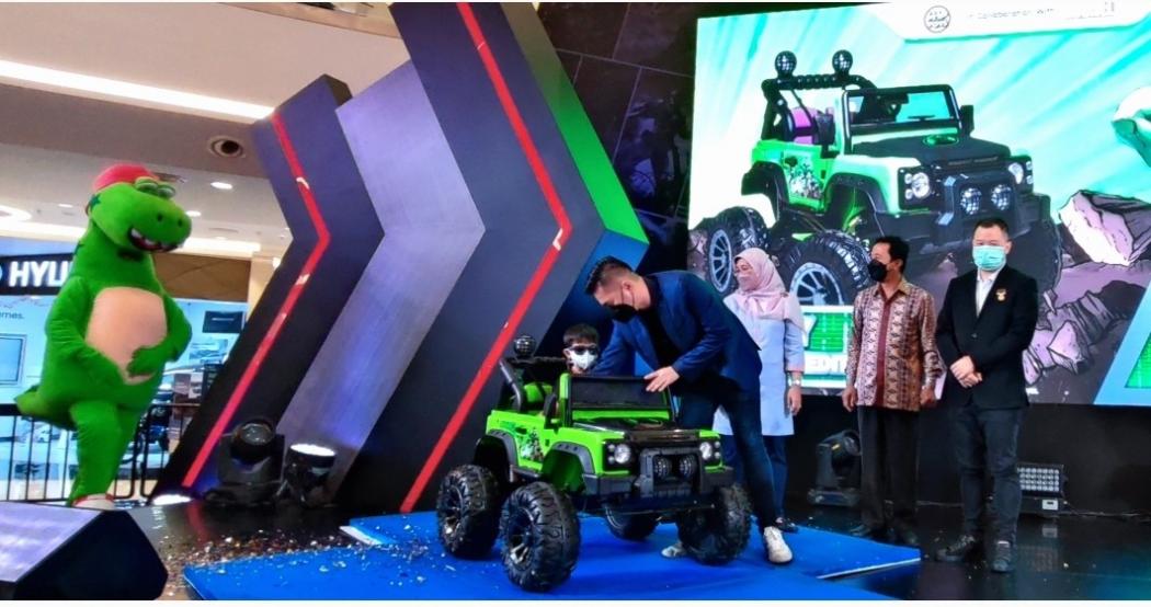 Mobil Listrik Mainan Ini Cetak Rekor MURI Terbesar di Dunia, Dapat Lisensi Marvel