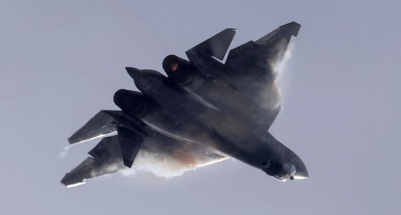 Akhirnya Rusia Ngaku Gunakan Jet Tempur Siluman Su-57 di Ukraina: Dia Punya Senjata Sangat Kuat!