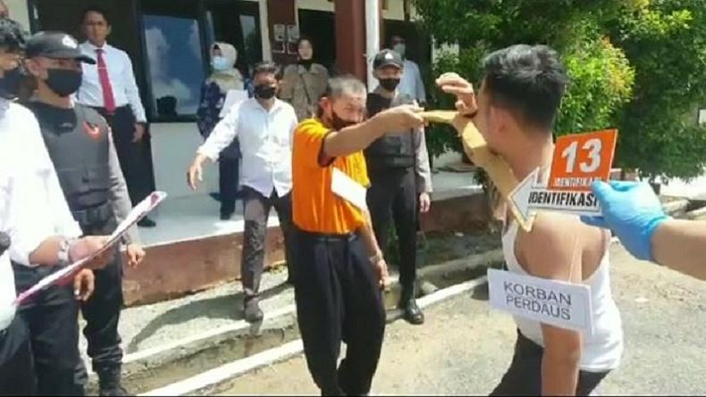 Terungkap dari Rekonstruksi, Motif Menantu Bunuh Mertua di Sambas karena Hal Ini