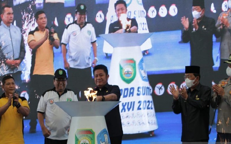 Buka Popda Sumsel 2022, Herman Deru: Harumkan Nama Daerah