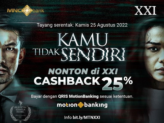 Film Kamu Tidak Sendiri Siap Mengguncang Bioskop, Rebut 10 Tiket Gratisnya