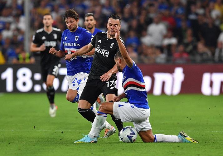 Hasil Sampdoria Vs Juventus: Emil Audero Gemilang Bikin Si Nyonya Tua hanya Main Imbang