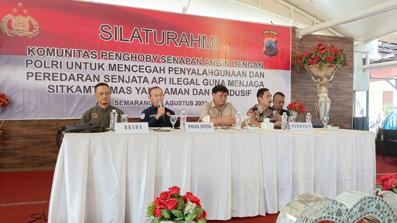 Polda Jateng Sosialisasi Aturan Hukum Penggunaan Senapan Angin