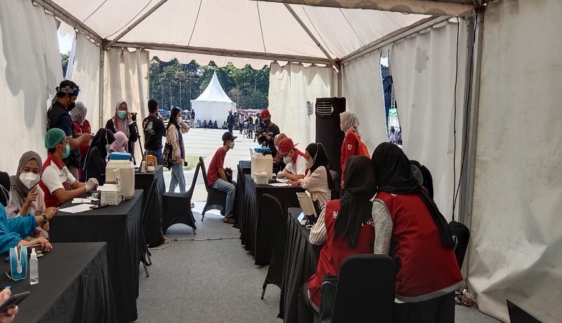 Vaksin Booster di HUT RCTI, Dinkes Kota Bandung: Mendukung Percepatan Capaian Vaksinasi