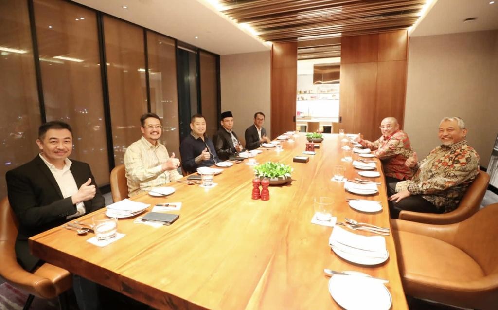 Bertemu Pimpinan PKS, HT: Silaturahmi supaya Saling Dekat