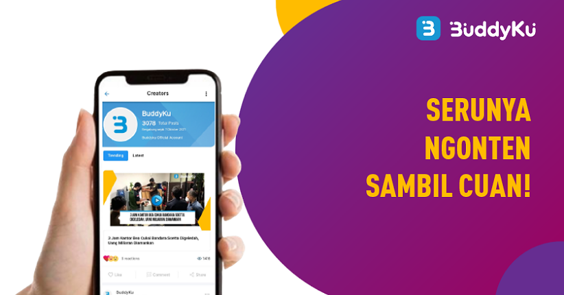 Tahu BuddyKu? Platform Seru Penghasil Cuan dari Indonesia 