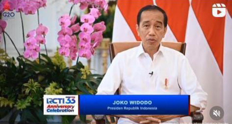 RCTI HUT ke-33, Jokowi: Tayangannya Inovatif dan Inspiratif bagi Pemirsa