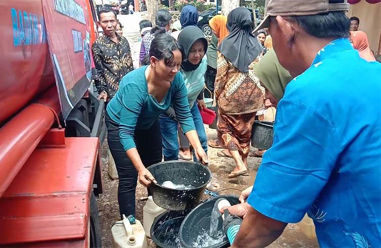 4 Kecamatan di Gunungkidul Dilanda Kekeringan, BPBD Mulai Dropping Air Bersih