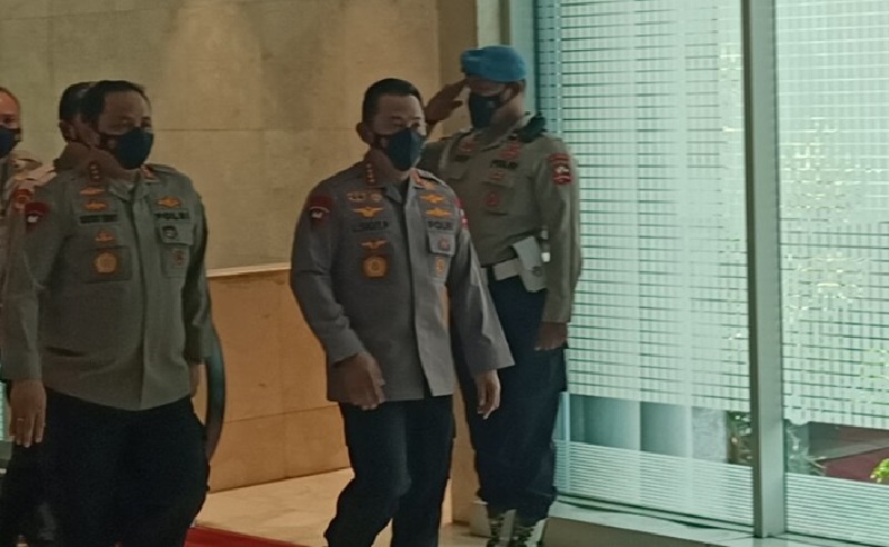 Bahas Kasus Ferdy Sambo Dengan Komisi III DPR, Kapolri Tiba di Gedung Nusantara II