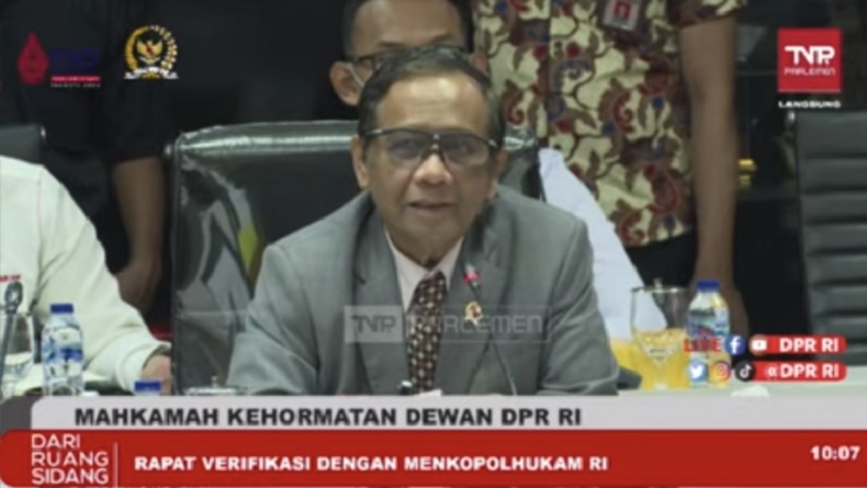 Datang ke MKD, Mahfud MD Bakal Dikonfirmasi soal Dugaan Keterlibatan Anggota DPR di Kasus Brigadir J