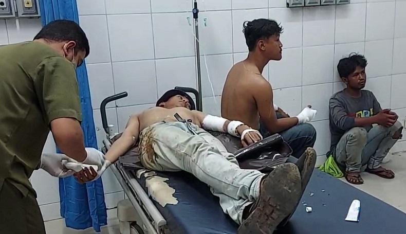 Tersengat Listrik Tegangan Tinggi, Pekerja di Tasikmalaya Terpental dan Luka Bakar