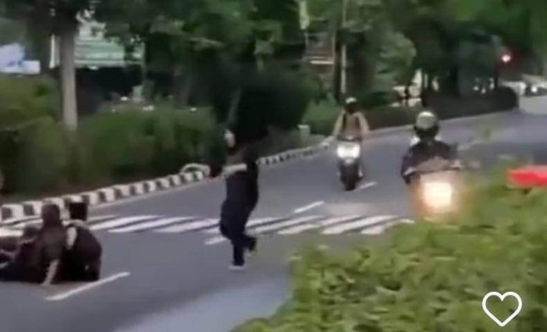 Viral Kecelakaan gegara Polisi Tidur Dicat Mirip Zebra Cross di Danau Sunter, Wagub DKI Buka Suara