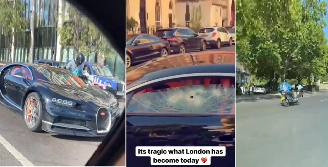 Modus Pecah Kaca, Geng Motor Serang Bugatti Chiron Seharga Rp90 Miliar di Jalan