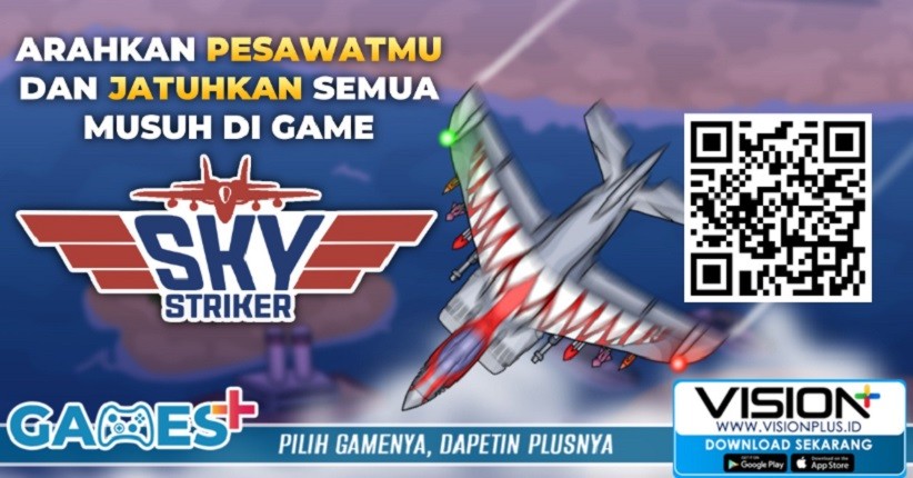 Arahkan Pesawatmu dan Jatuhkan Semua Musuh di Game Sky Striker!