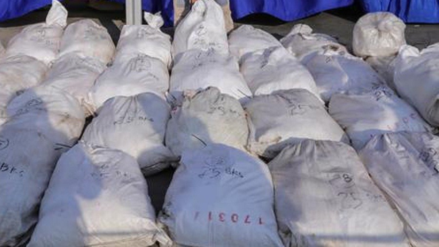 Gila! Polisi Sita 2 Ton Sabu-Sabu di Pelabuhan, Nilainya Rp16,5 Triliun 