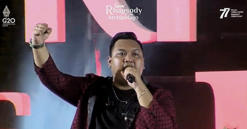 Ndarboy Genk Bikin Goyang Panggung Rhapsody of The Archipelago dengan Lagu-Lagu Berbahasa Jawa