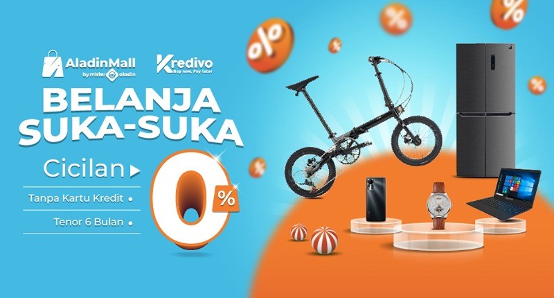 Cuma di AladinMall by Mister Aladin, Belanja Bisa Dapat Harga Super Hemat + Cicilan 0%!