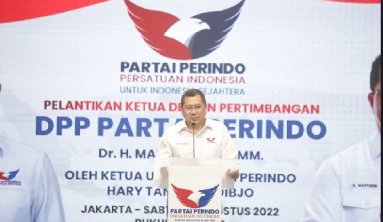 Lantik Mahyudin, Hary Tanoe Paparkan Alasan Partainya Diberi Nama Persatuan Indonesia