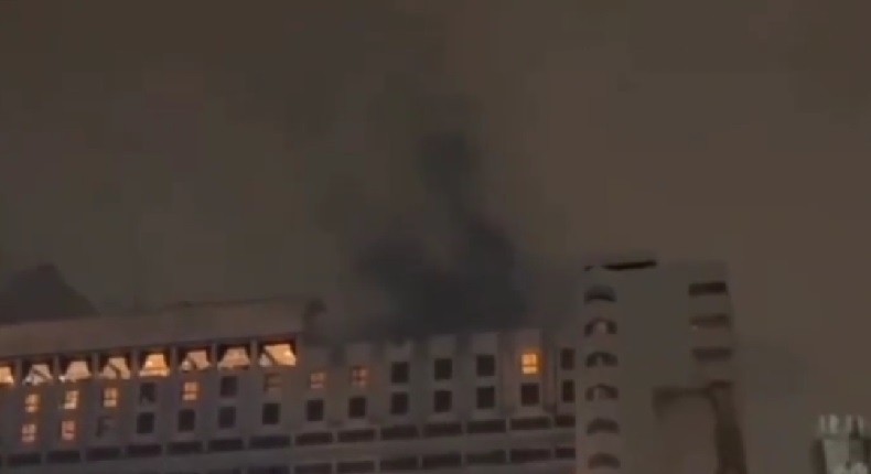 Viral Asap Tebal di Atas Hotel Borobudur Jakpus, ternyata Cuma Awan