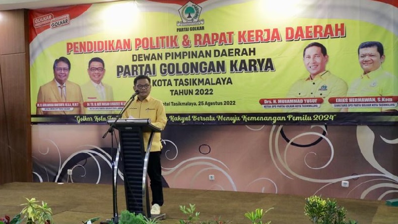 Kang Ace Ajak Kader Golkar Kota Tasikmalaya Galang Kekuatan Politik sampai TPS