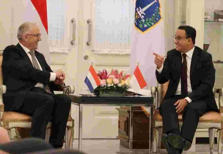 Wali Kota Rotterdam Bertemu Anies di Balai Kota, Bahas Pengelolaan Kota Pesisir