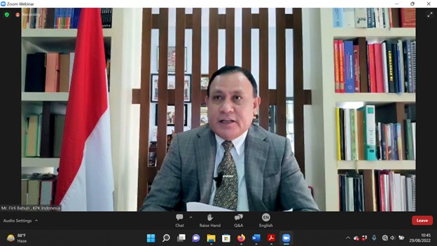 KPK Berbagi Pengalaman Pemulihan Aset Hasil Pencucian Uang di Forum Internasional Antikorupsi 