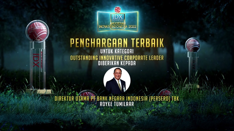 Direktur Utama BNI Dinobatkan Sebagai Pimpinan Terbaik dalam ICAII 2022