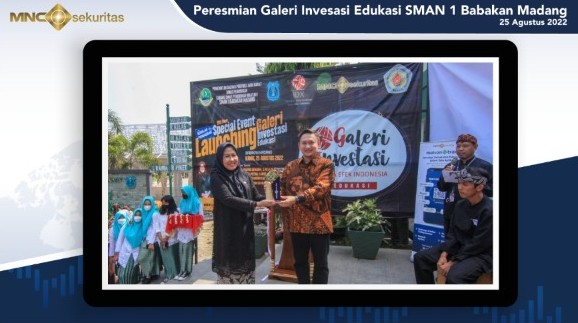 MNC Sekuritas Resmikan Galeri Investasi Edukasi SMAN 1 Babakan Madang