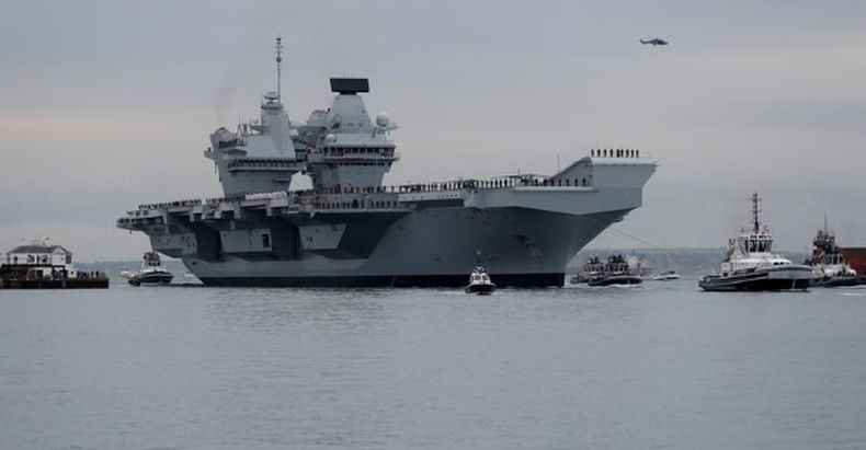 Kapal Induk Terkuat Inggris  Ini Sering Ngadat, Lebih Lama Diperbaiki daripada Berlayar