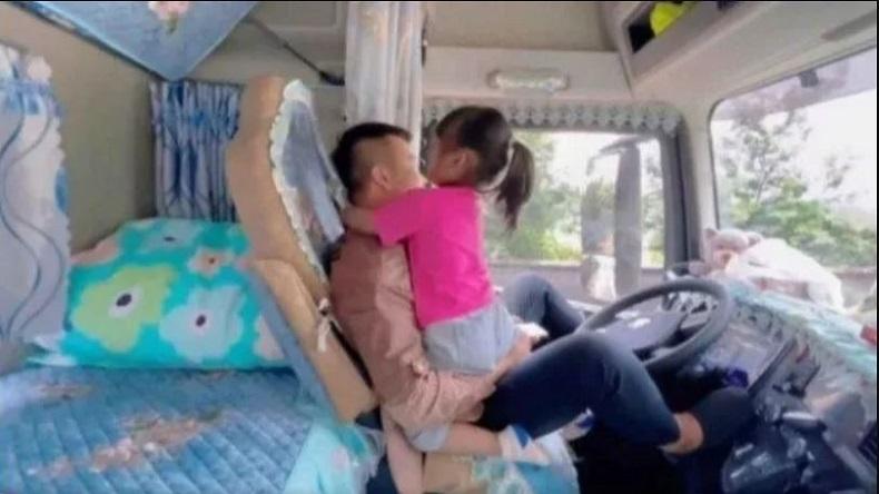 Kisah Ayah Buatkan Kamar dalam Kabin Truk untuk Sang Anak Viral, Ternyata Ini Alasannya