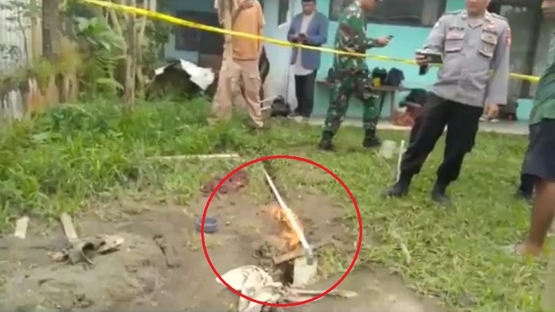 Pemkab Tasikmalaya Uji Kandungan Semburan Gas dari Sumur Bor di Sukaratu