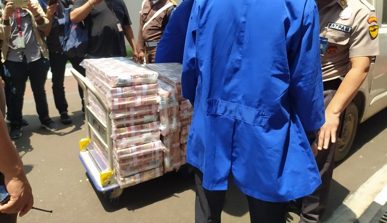 Penampakan Barang Bukti Uang Rp5,1 Triliun Kasus Korupsi Surya Darmadi 