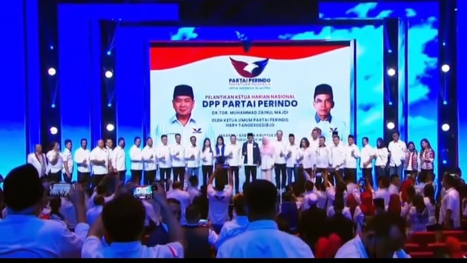 Mars Perindo, Dorong Semangat Memajukan Bangsa Indonesia