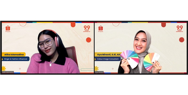 Alika Islamadina Bagikan Tips Ekspresikan Diri Lewat Fashion di BincangShopee 9.9 Super Shopping Day