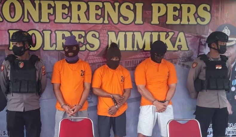 Berkas Dilimpahkan, 4 Warga Sipil Tersangka Kasus Mutilasi di Mimika Segera Disidang