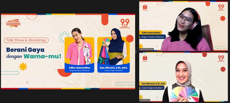 Kenali Personal Colour agar Tampil Maksimal di BincangShopee 9.9 Super Shopping Day