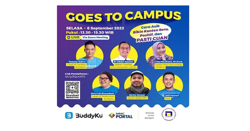 BuddyKu Goes to Campus UDINUS, Strategi Bikin Konten Menarik