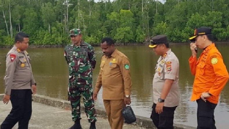 Dandim 1715 Yahukimo Bersama Bupati Nduga Pantau Pencarian Jasad Korban Mutilasi di Timika