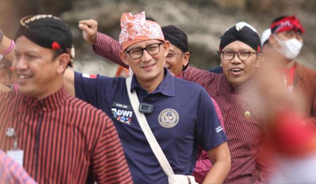 Jumlah Wisman Naik Pesat, Sandiaga Uno Targetkan Quality Tourism 