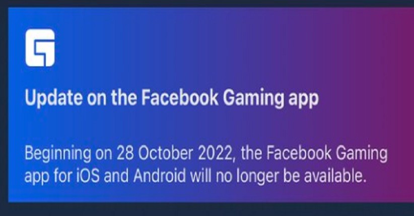 Meta Akan Matikan Aplikasi Facebook Gaming, Pengguna Diberi Kesempatan Unduh Data