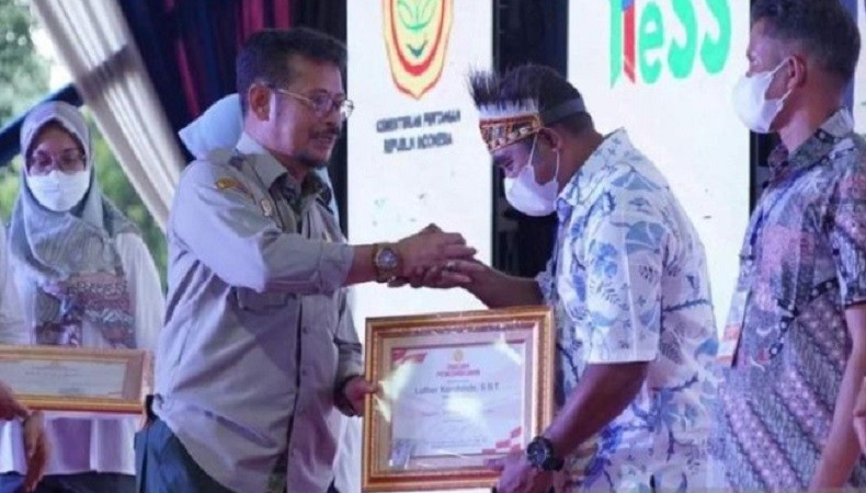 Keren, Warga Bangka Barat Terpilih Jadi Petani Milenial 2022