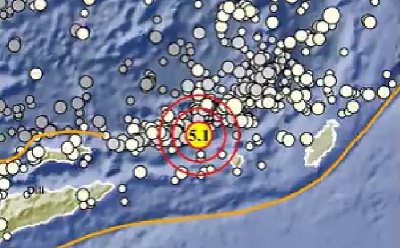 Gempa Terkini M5,1 Guncang Maluku Barat Daya, Tidak Berpotensi Tsunami