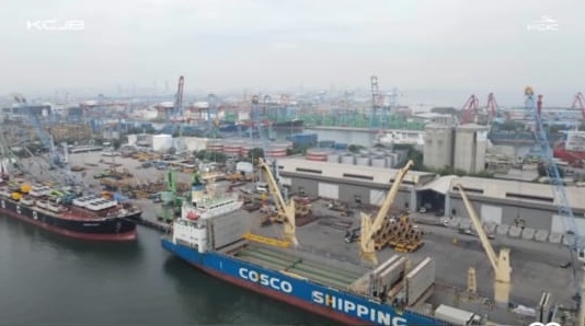 Rangkaian Kereta Cepat Jakarta-Bandung Tiba di Pelabuhan Tanjung Priok, Ini Penampakannya